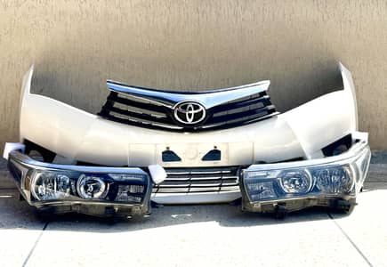 Corolla Genuine headlights and bumpers