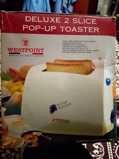 Toaster slice top up