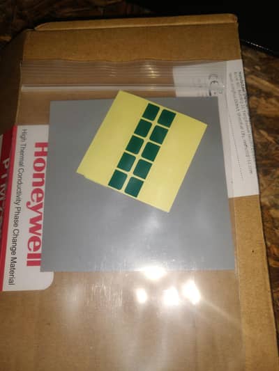 Honeywell ptm7950 thermal pad thermal paste