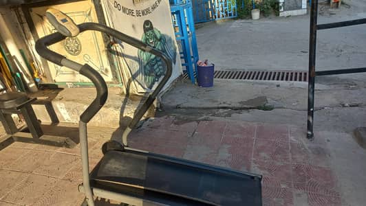 imported manual treadmill Exercise running walk jogging machine gym