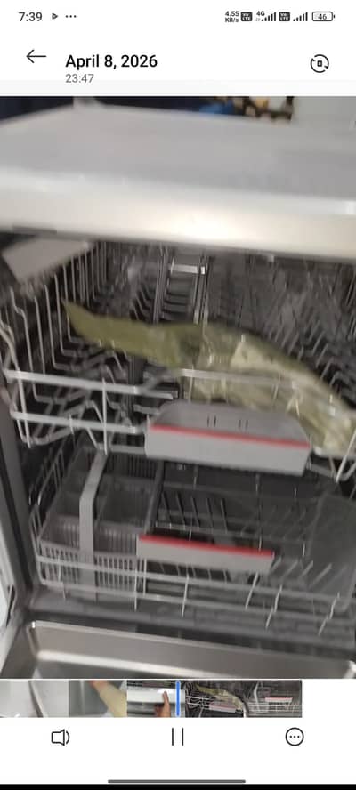 Bosch dishwasher series 4 brand new