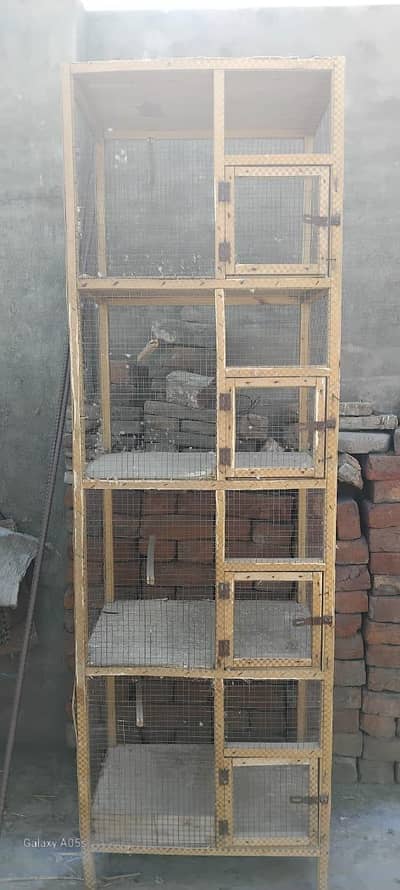 Wooden Cage 4 Portion