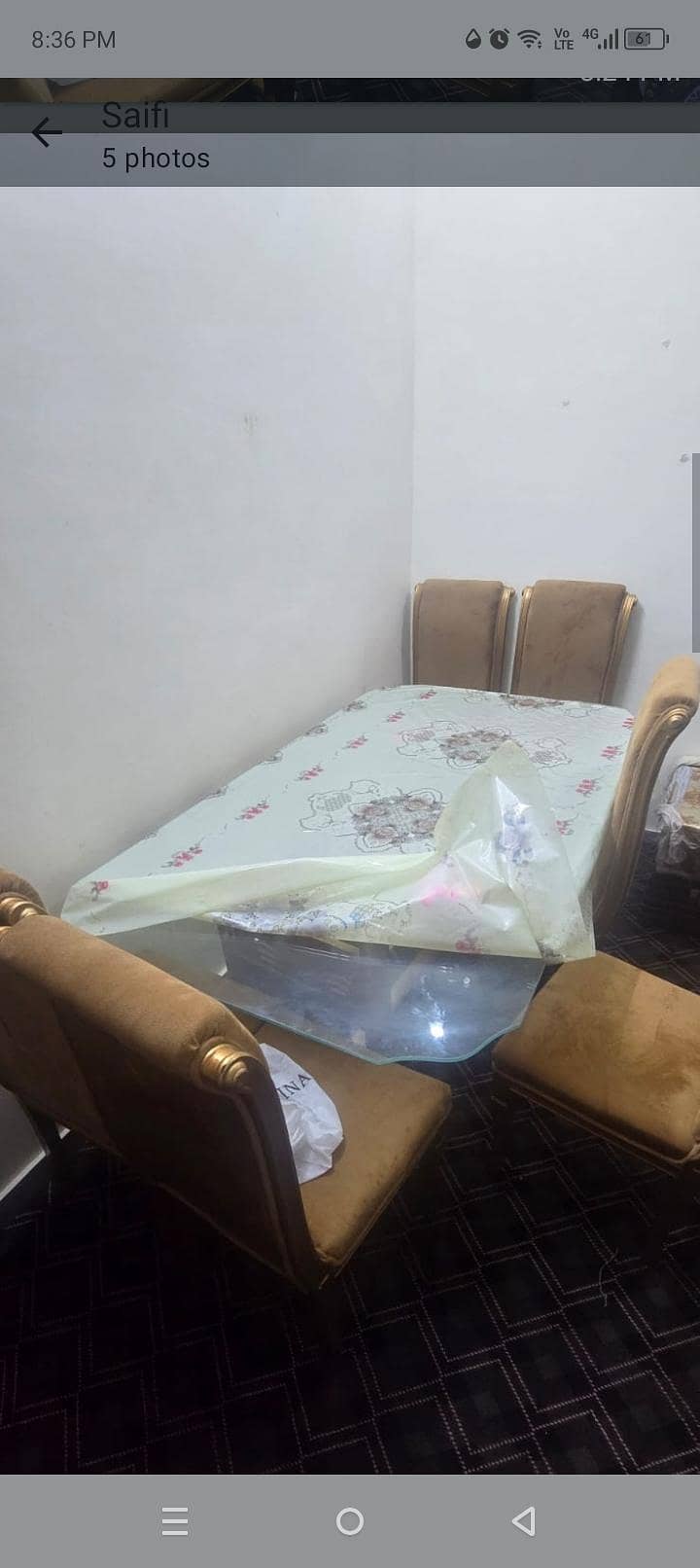 new condition dining table set 0