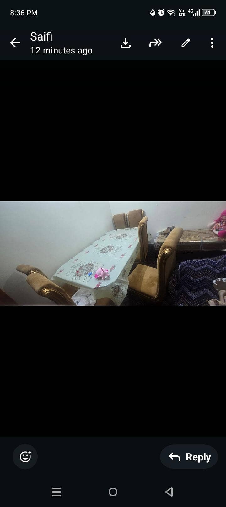 new condition dining table set 1