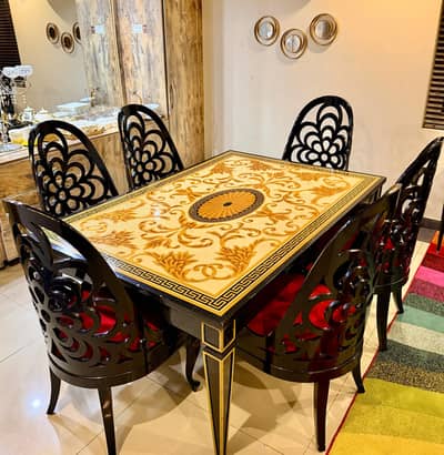 Versace design dining table