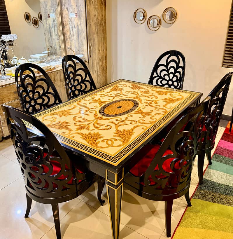Versace design dining table 0