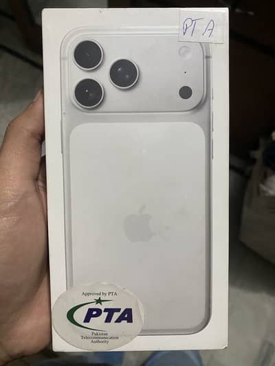 Iphone 17 PRO Max | 256GB | PTA Approved | Dual Esim | Non Active