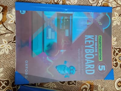 Grade 5 New Oxford English book available for sale in good condition.