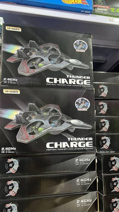 Remote Control Aircraft Drone Flying Jet - 2.4GHz with Remote Control