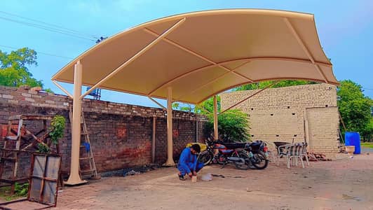 Car Parking Shades | Al Marj Tensile | Strong & Stylish Structure