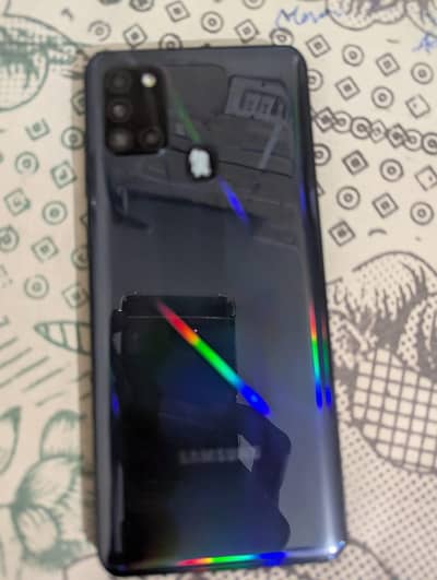 Samsung a21s 4/64 all ok hai bus front camera of hai exchange possible