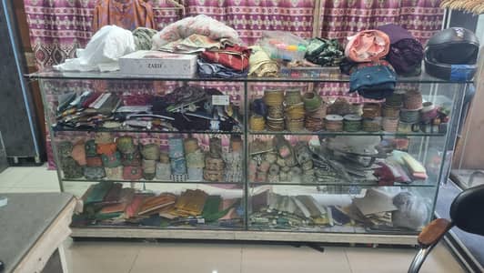 Glass counter for sale
