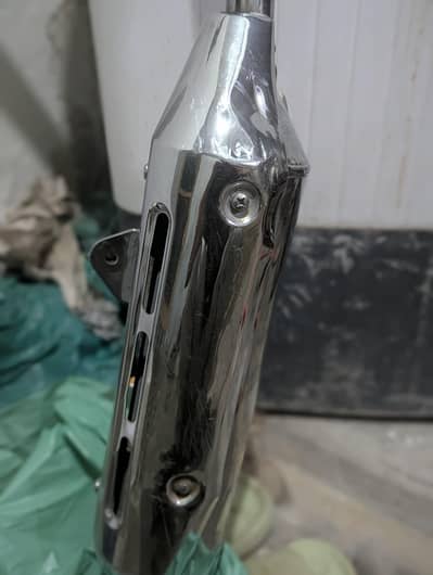 ybr genuine chrome exhaust for sell