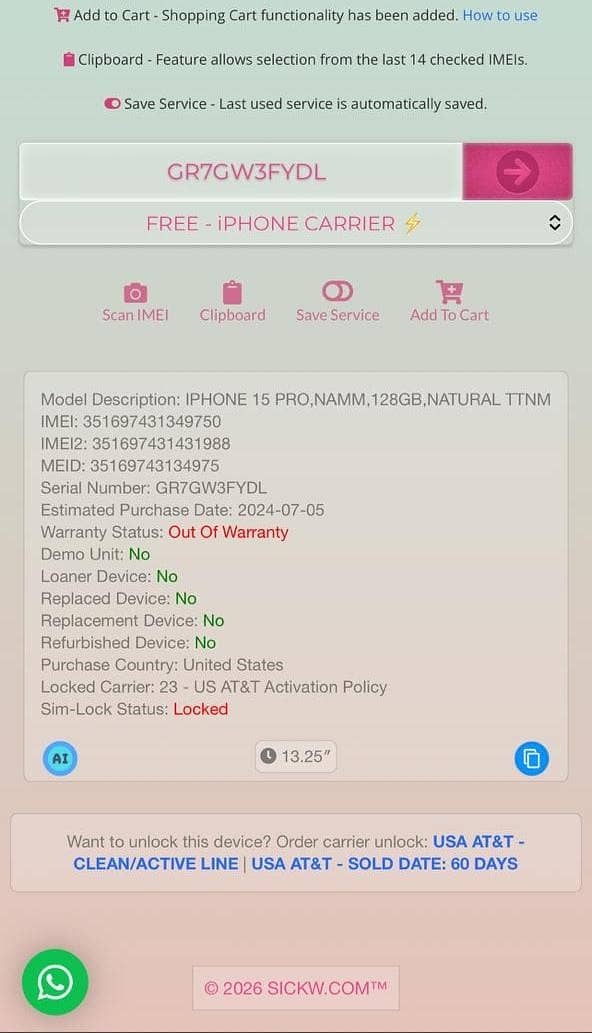 15 pro 8