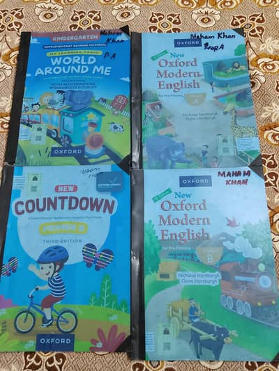 Prep four books available