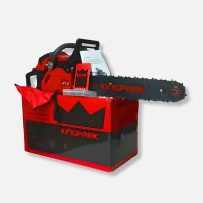 King Park 5800 22-Inch 62cc Gas-Powered Chainsaw