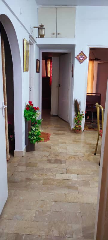 2 Bed + DD, 4th floor, main road practical center, Block-1 Gulshan e iqbal.