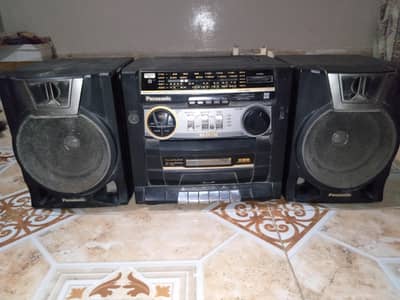 Panasonic Super Home Music Speakers with Tape