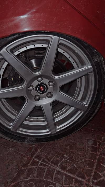 17 INCH RIMS WITH TYRES