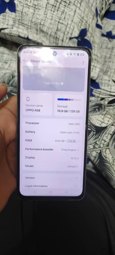 10/9  minor scratche on  boday 8+4.128GB