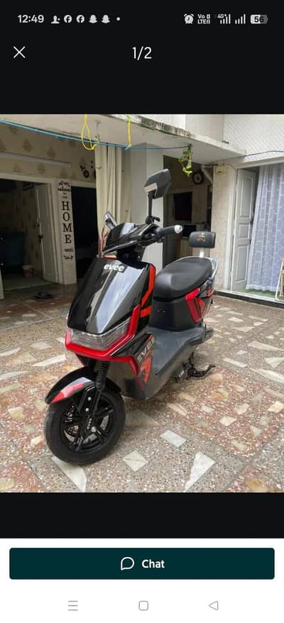 EVEE Gen Z Scooty electronic bike