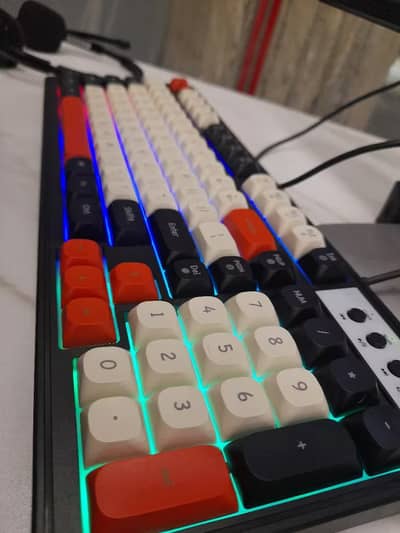 Original Wired EWEADN Gaming Keyboard with Rainbow Backlighting