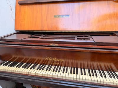 Antique German Blüthner Piano S. Rose & Co. Bombay Heritage Piece