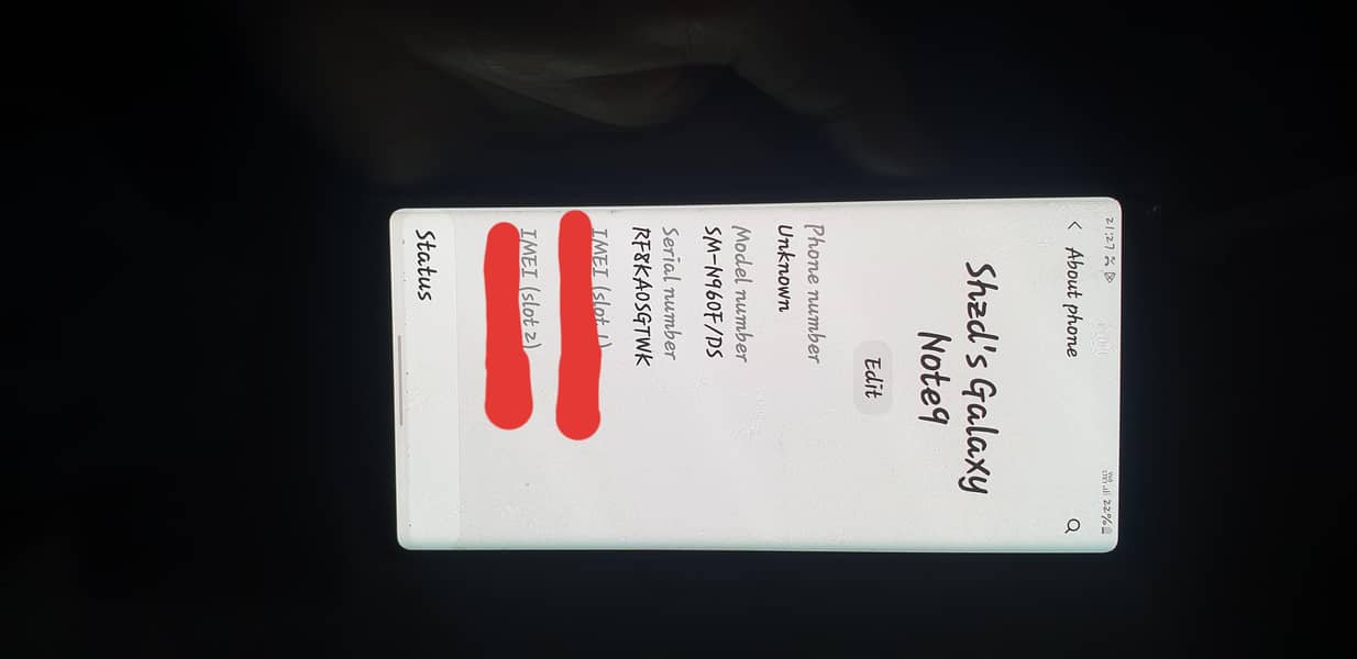 Samsung note9 2sim work 3
