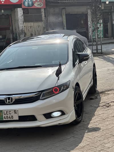 civic rehirth modified headlights