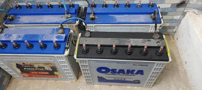 Phoenix 1800 4 Batteries