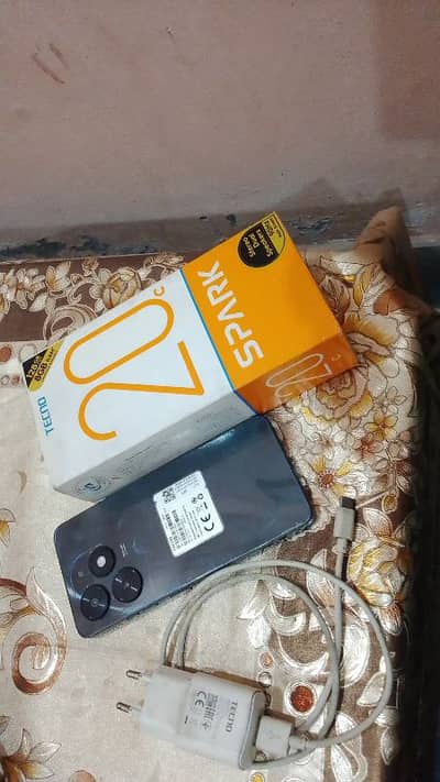Tecno spark 20c 4gb ram + 128gb