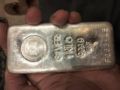 Silver bar 1 kg
