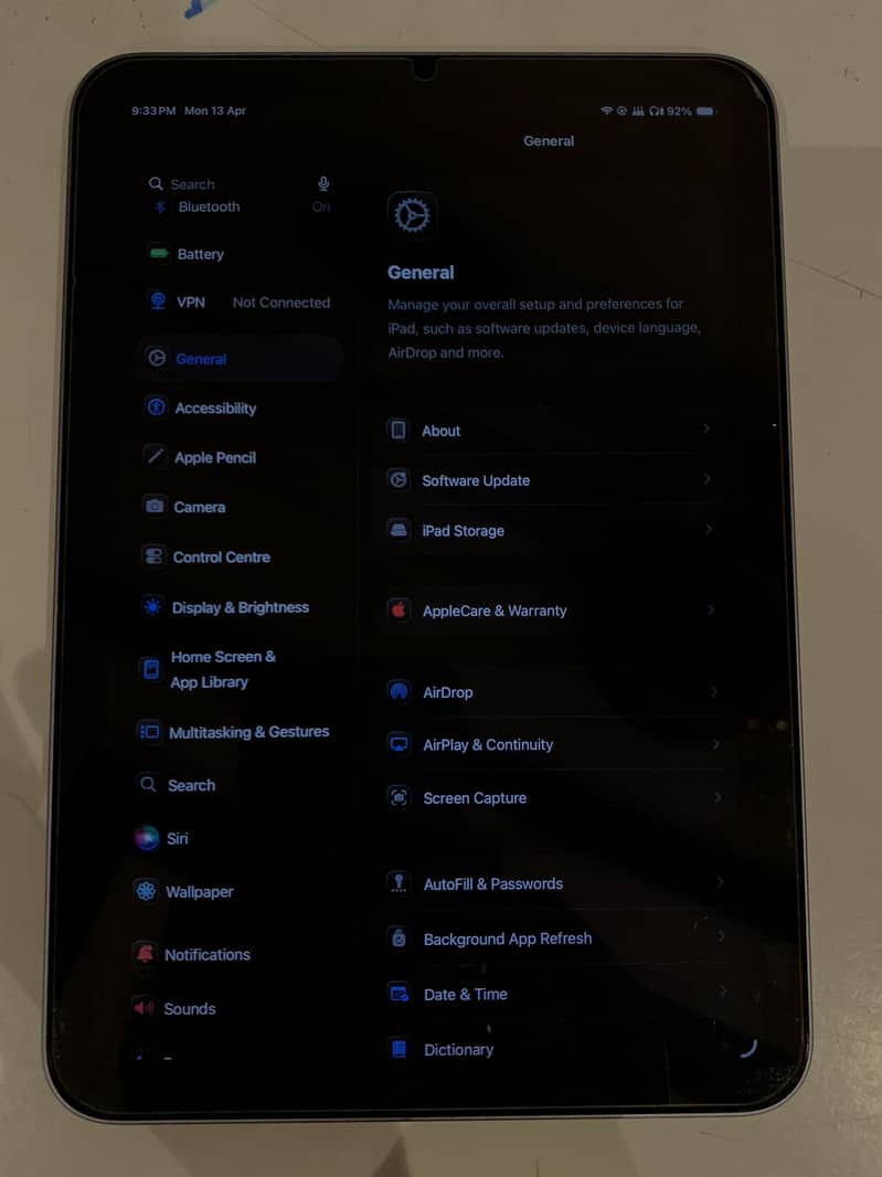 iPad mini 6th generation 7
