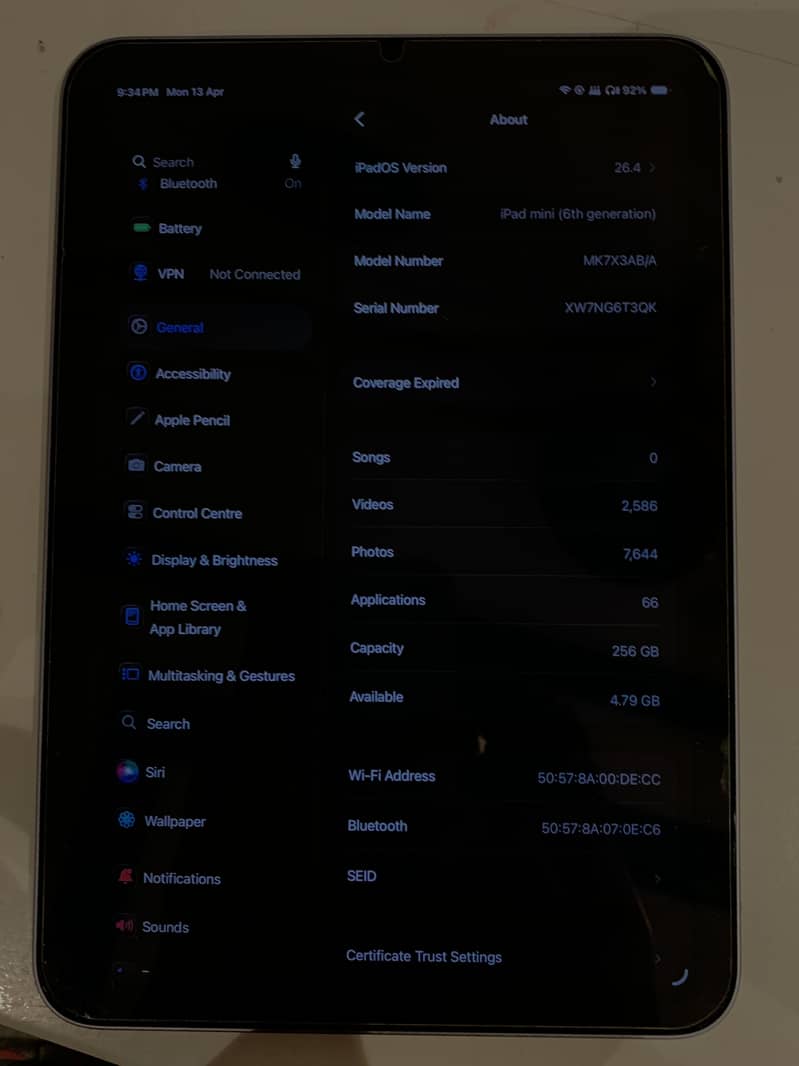 iPad mini 6th generation 8