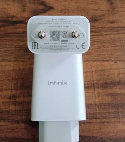 infinx tacno 33watt adopter