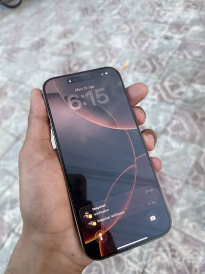 Iphone 16 pro max jv with box