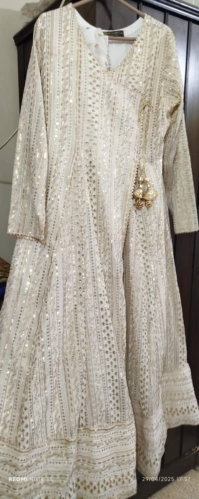 3 pcs chiffon maxi dress size medium