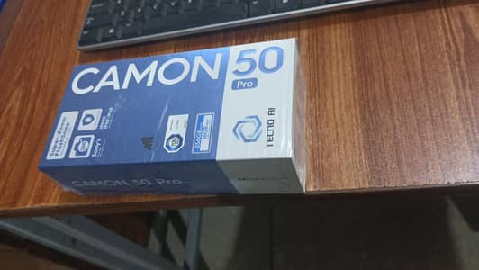 Camon 50 pro just box open non active