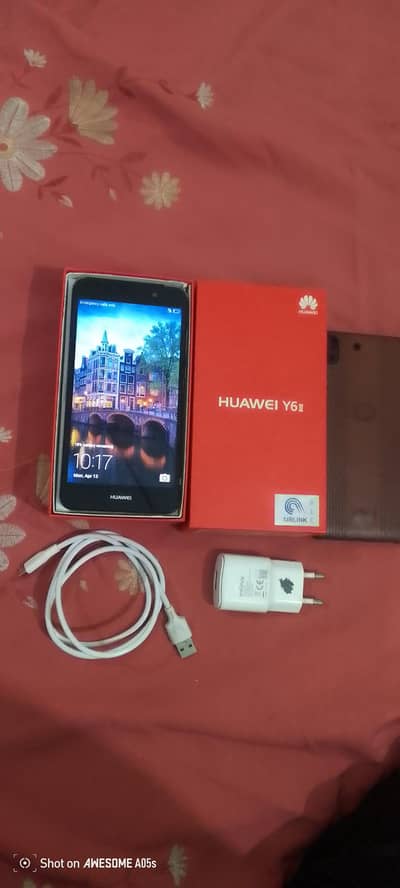 orignal phone Huawei y6ii  no open no repair family used official PTA