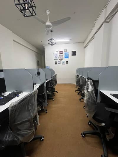 furnished office available for rent in Gulshan block 13A