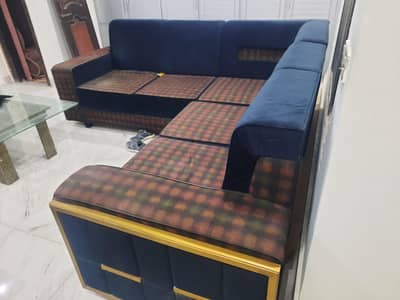 L Shape 9 Seater Sofa
