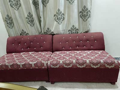 2 Seater Pair of Sofa Set