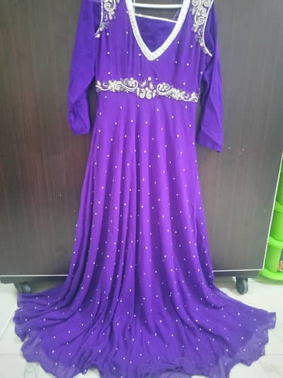 dark purple maxi
