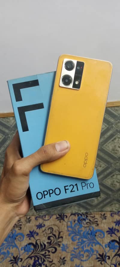 OPPO F21 Pro 8GB 128GB Full Box Original Charger PTA Approved (