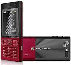 Old is Gold **** Beautiful  Sony Ericsson T700 Black on Red