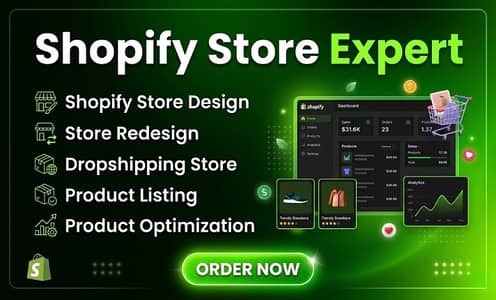 I Am Shopify Store Designer I Need Job Remote