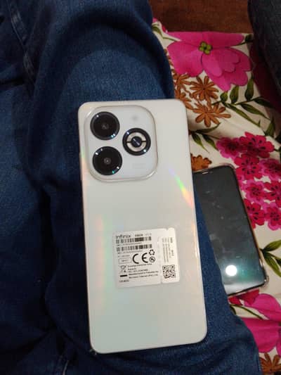 Infinix smart 8 plus pta with box and charger  exchange with iphone.