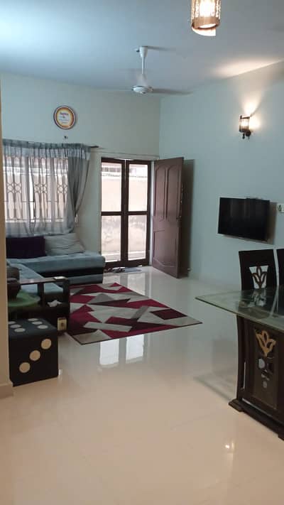 3 Bed DD 400 yard Ground Floor Portion for Rent Opposite Aladin Park Gulshan e Iqbal Block 10