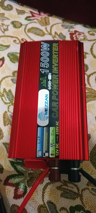 Meezan 1500w 12v Dc to Ac converter