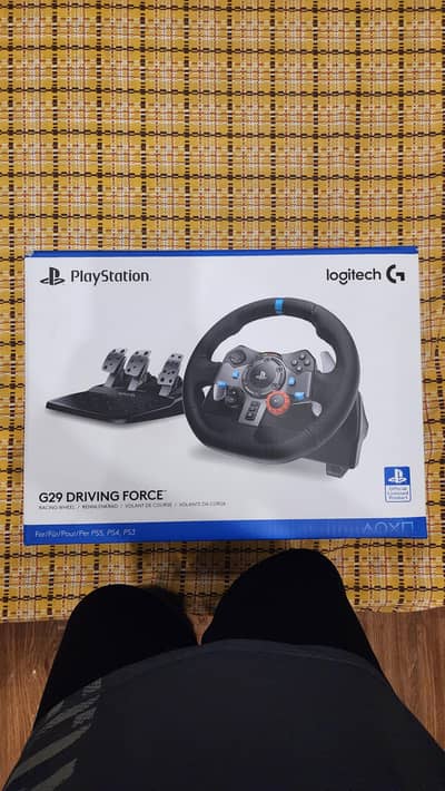 Logitech G29 Force feedback Steering wheel for sale